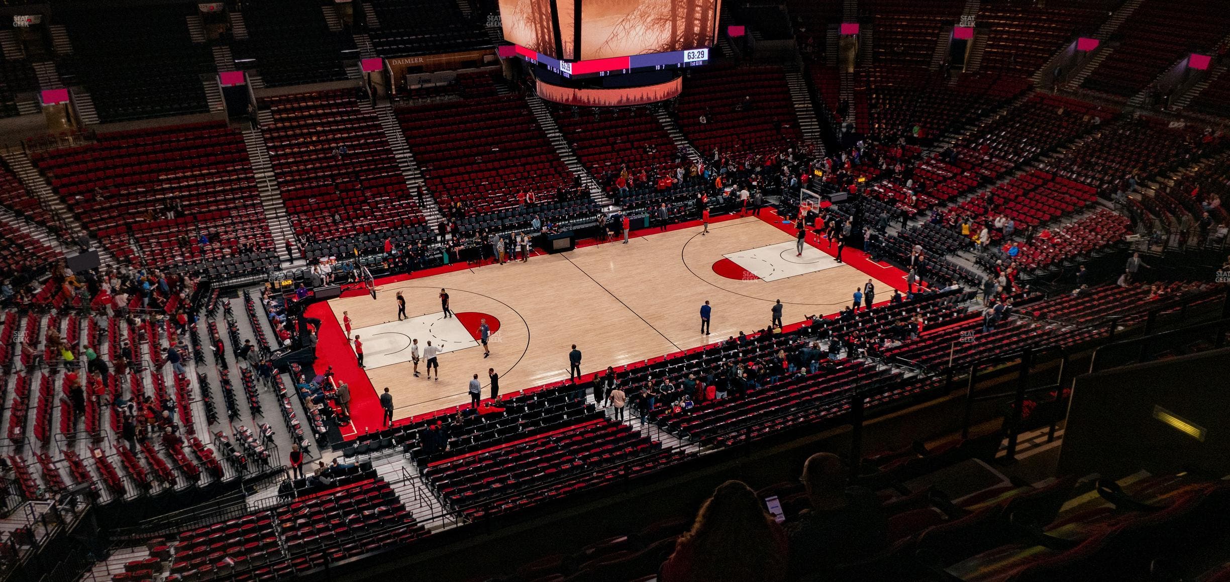 Moda Center - Section 320 Seat View