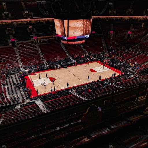 Moda Center - Section 320 Seat View