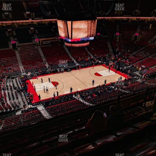 Moda Center - Section 320 Seat View