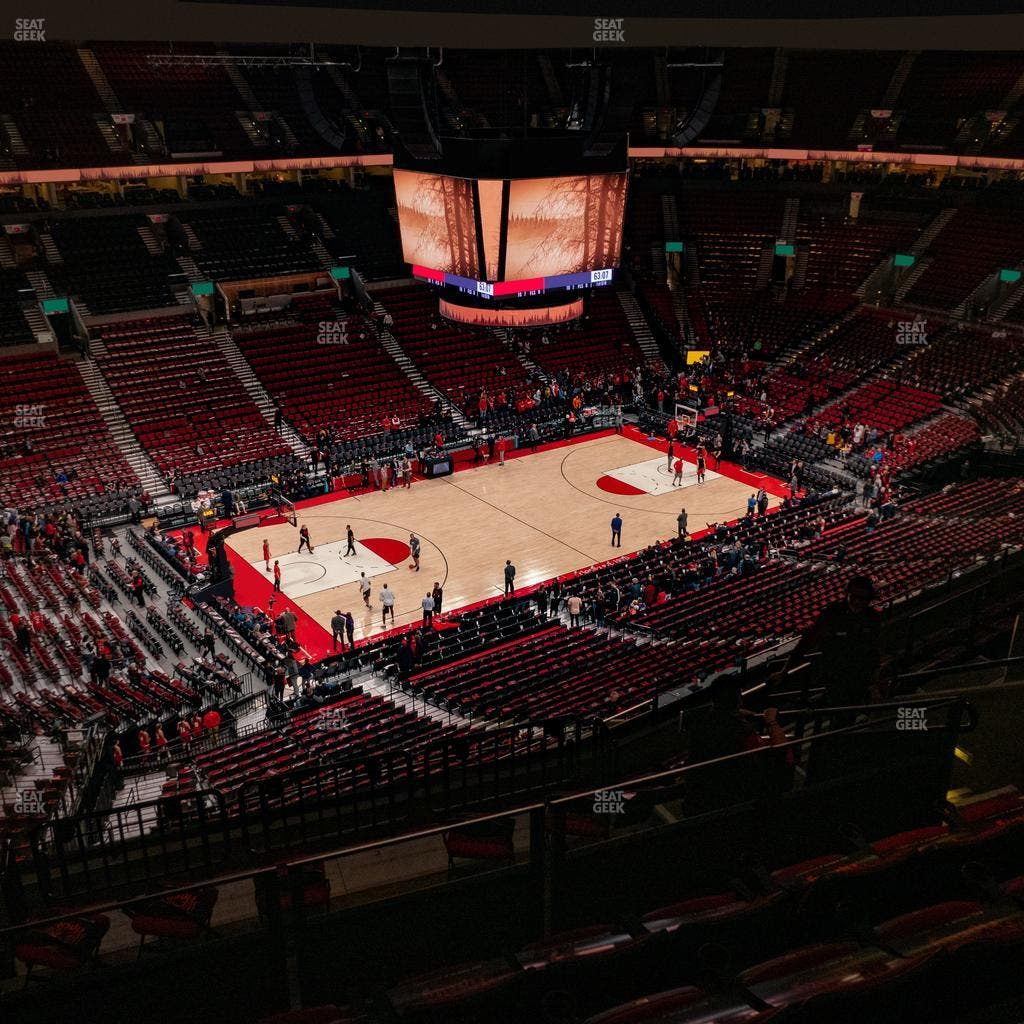 Moda Center - Section 321 Seat View