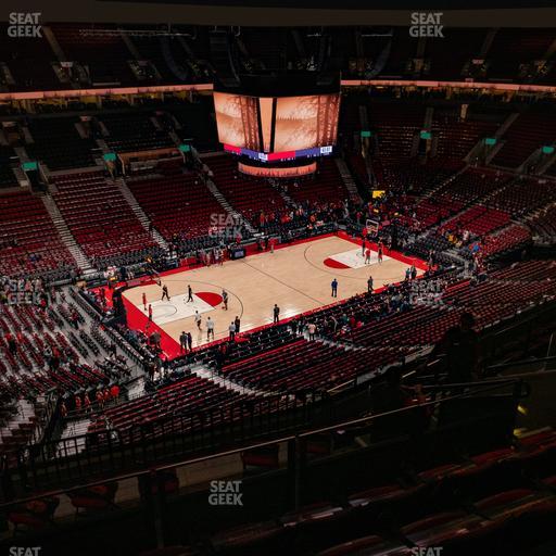Moda Center - Section 321 Seat View