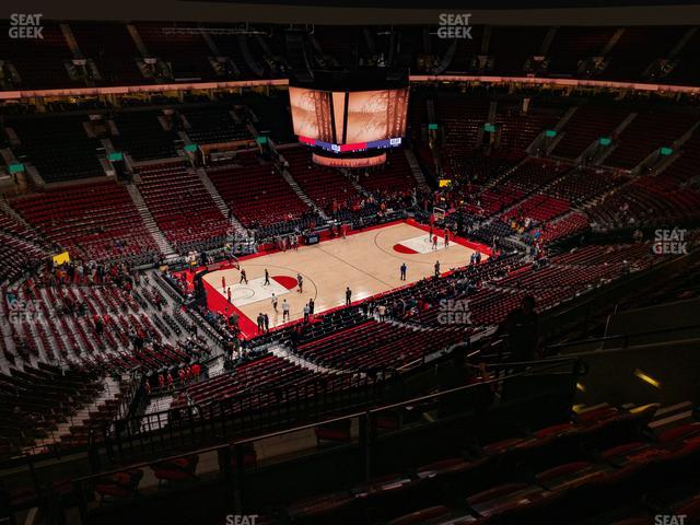 Moda Center - Section 321 Seat View