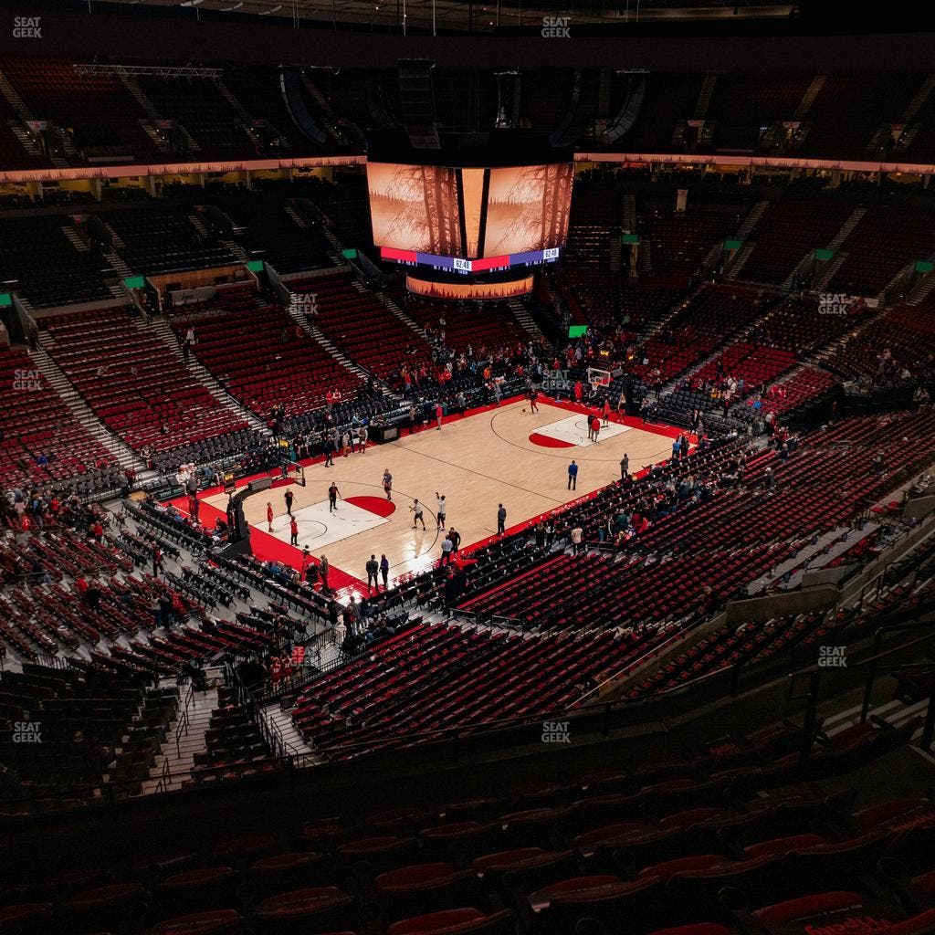 Moda Center - Section 322 Seat View
