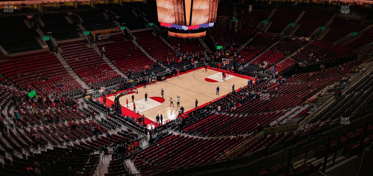 Moda Center - Section 322 Seat View