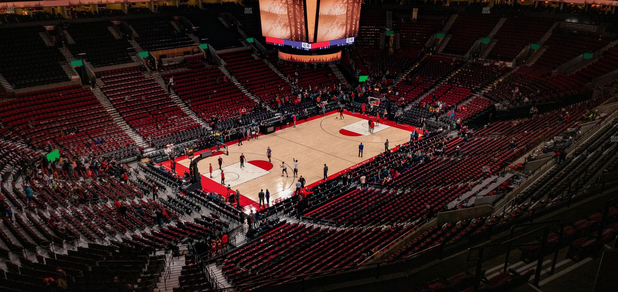 Moda Center - Section 322 Seat View
