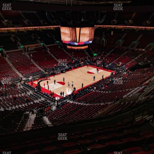 Moda Center - Section 322 Seat View