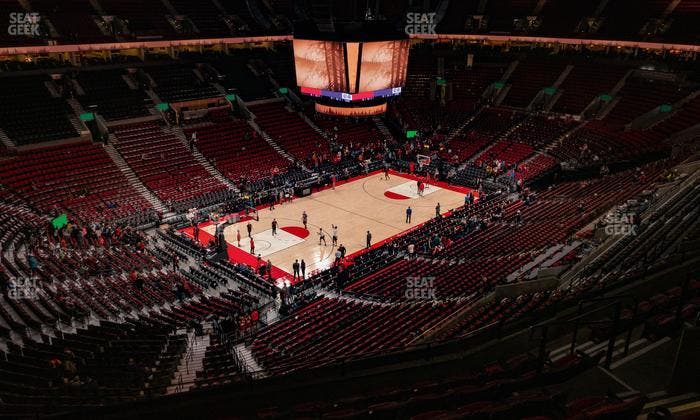 Moda Center - Section 322 Seat View