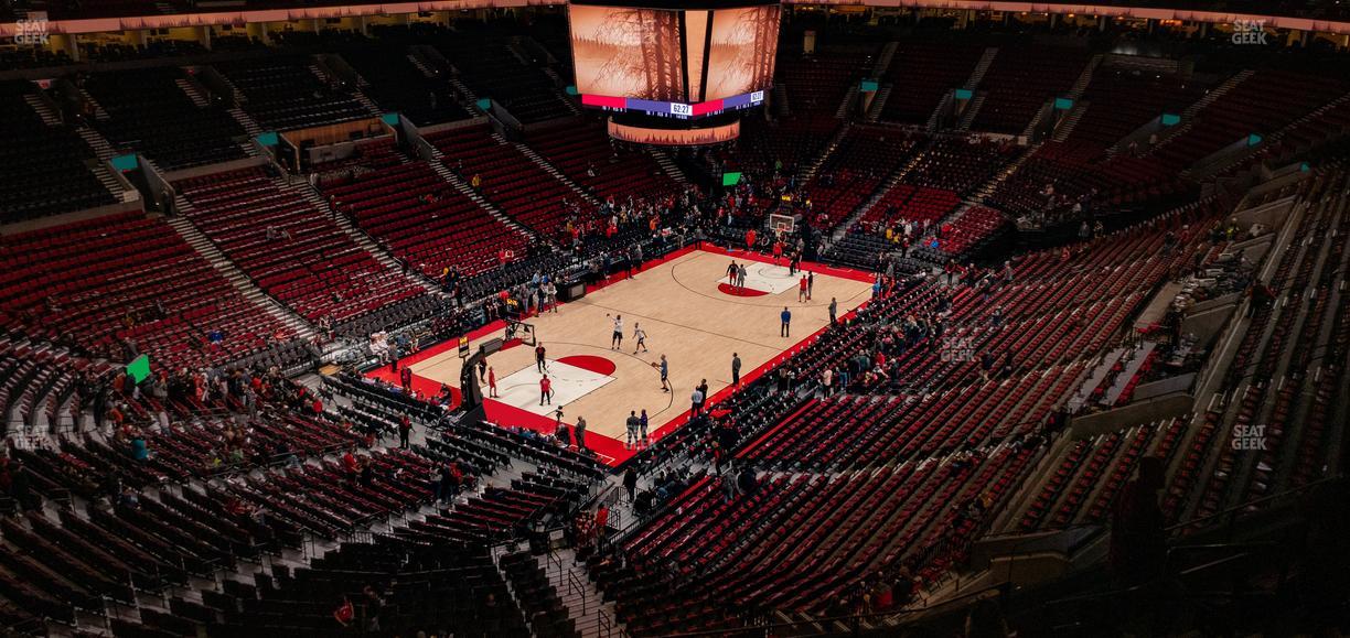 Moda Center - Section 323 Seat View