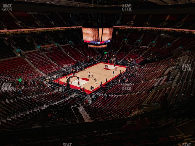 Moda Center - Section 323 Seat View