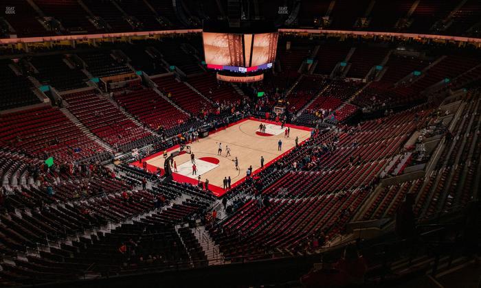 Moda Center - Section 323 Seat View