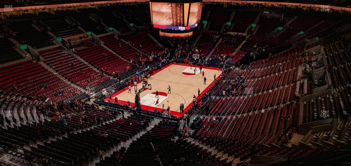 Moda Center - Section 324 Seat View