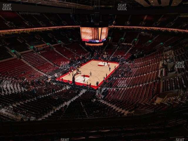 Moda Center - Section 324 Seat View
