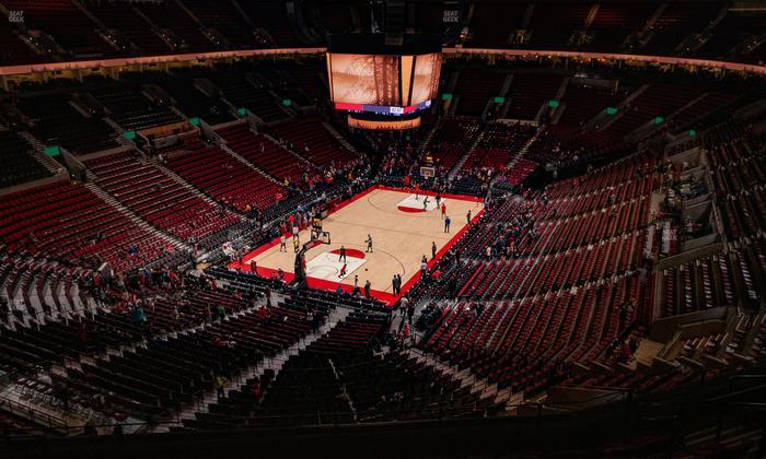 Moda Center - Section 324 Seat View