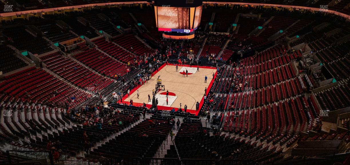 Moda Center - Section 325 Seat View