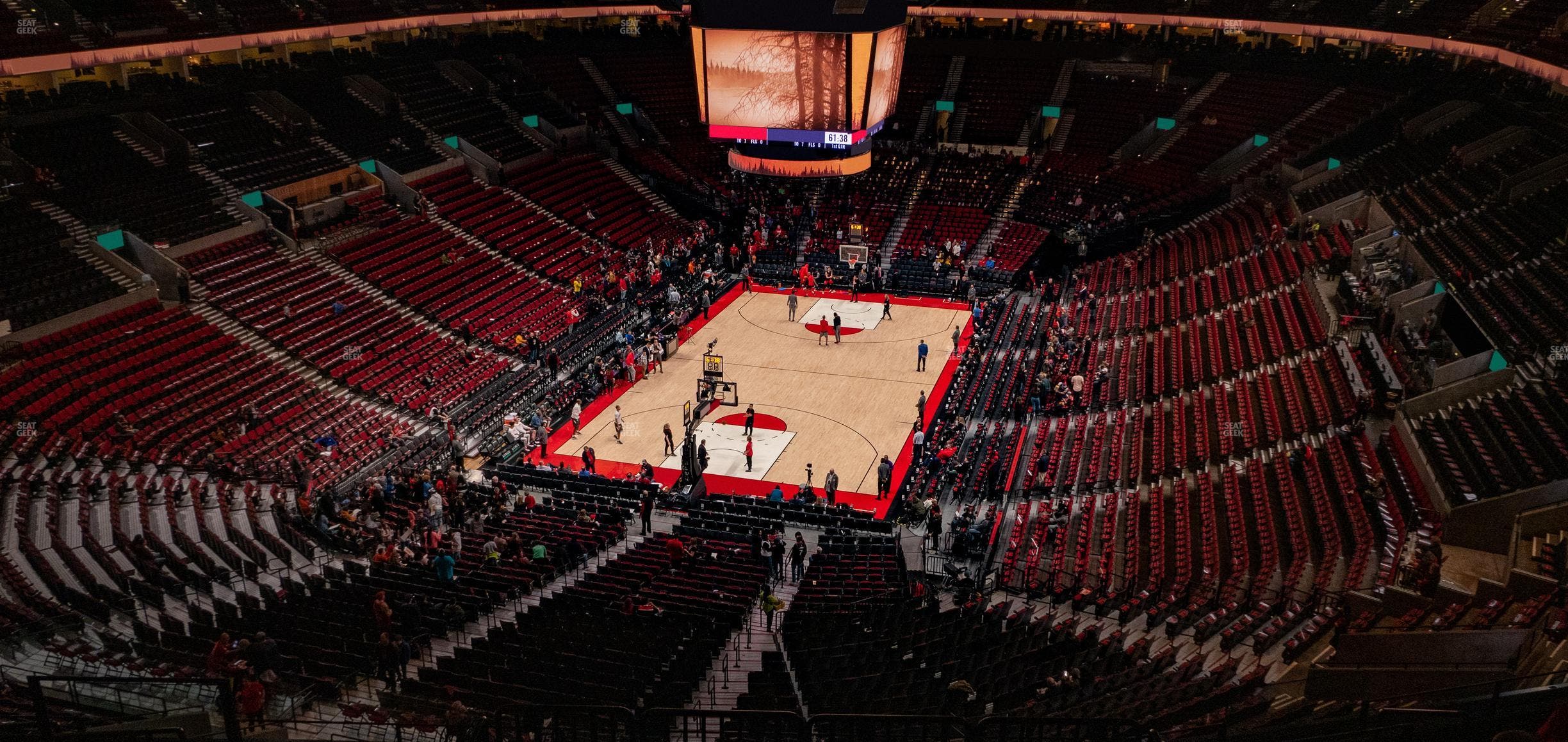 Moda Center - Section 325 Seat View