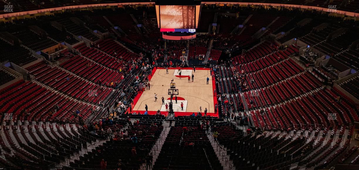 Moda Center - Section 326 Seat View