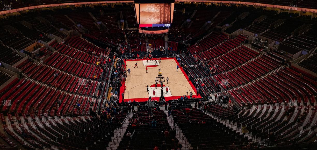 Moda Center - Section 327 Seat View