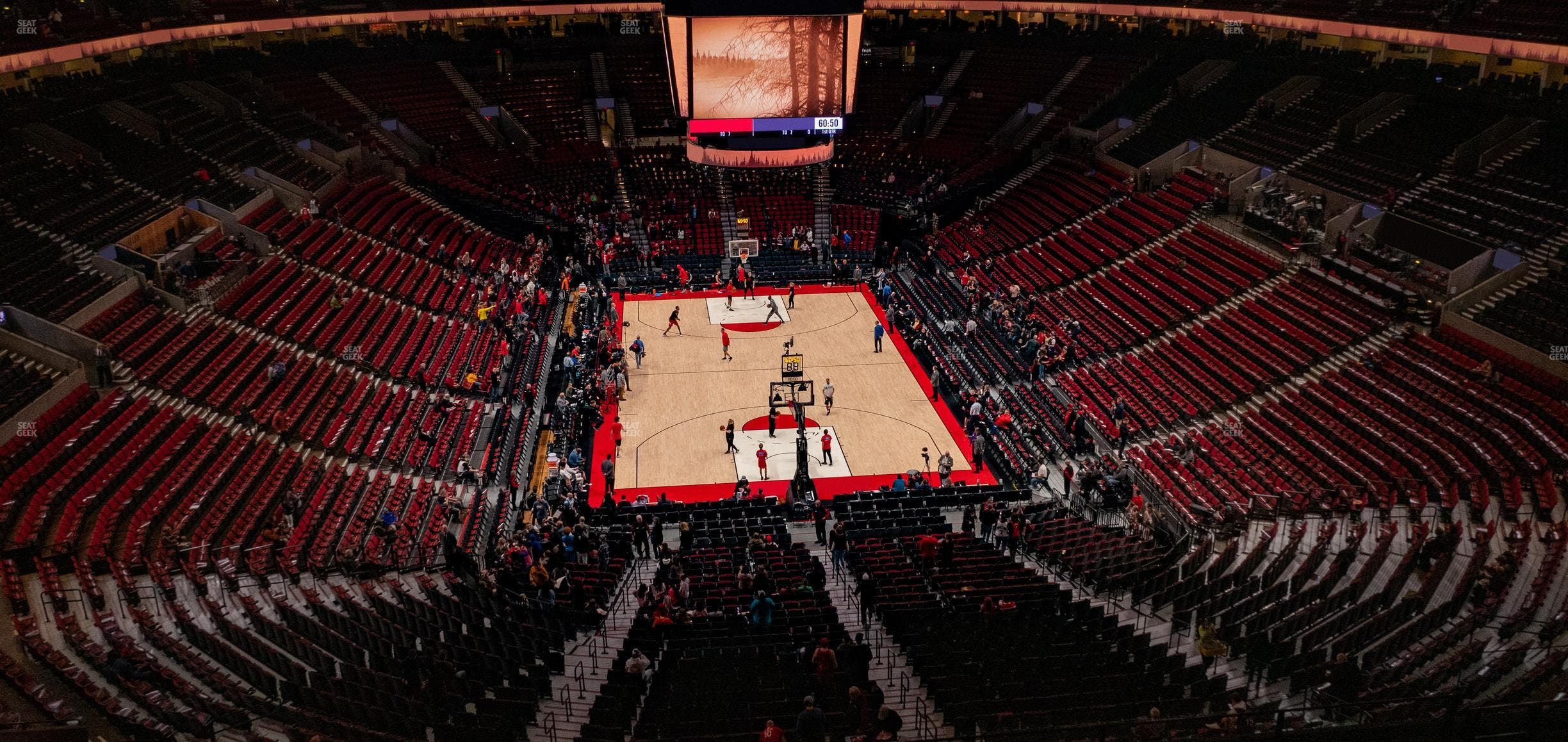 Moda Center - Section 327 Seat View