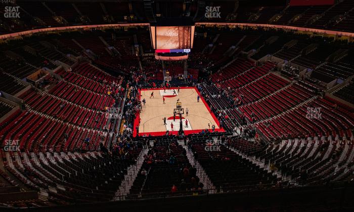 Moda Center - Section 327 Seat View