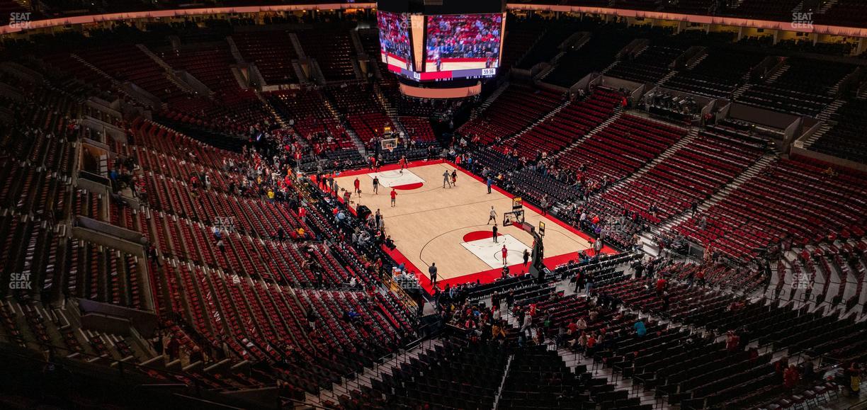 Moda Center - Section 329 Seat View