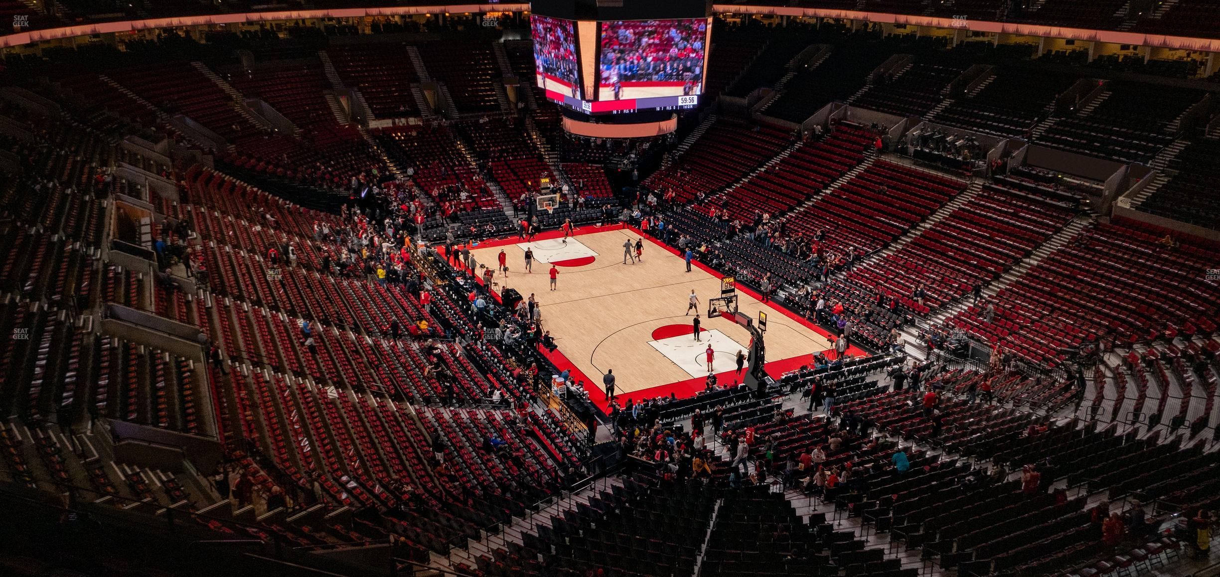 Moda Center - Section 329 Seat View