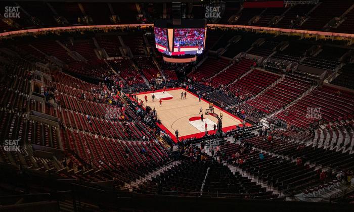 Moda Center - Section 329 Seat View