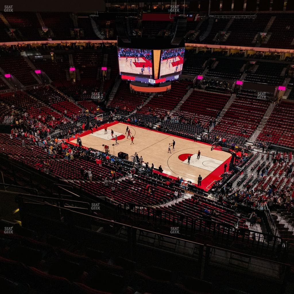 Moda Center - Section 332 Seat View