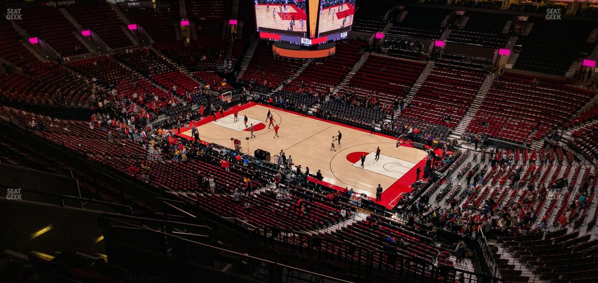Moda Center - Section 332 Seat View