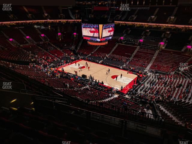 Moda Center - Section 332 Seat View