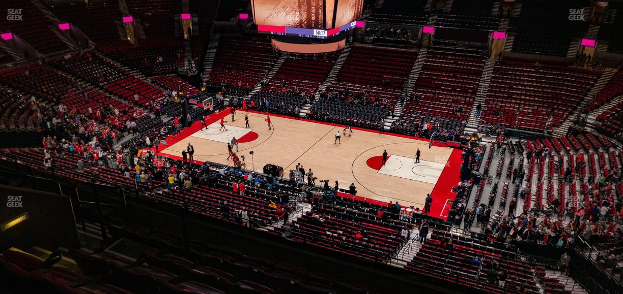Moda Center - Section 333 Seat View