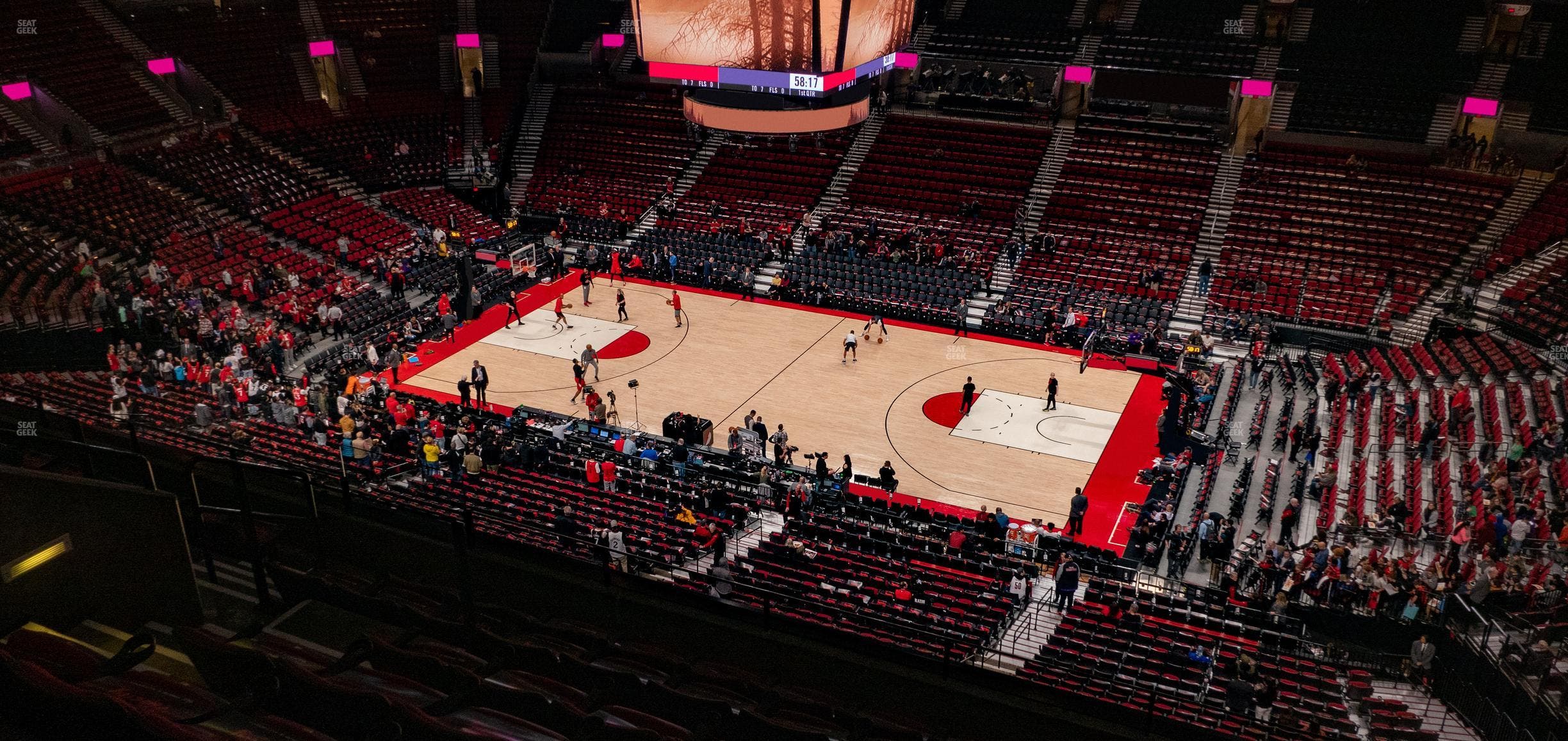 Moda Center - Section 333 Seat View
