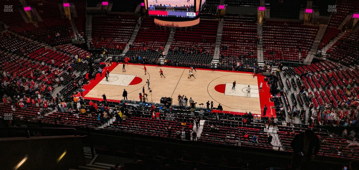 Moda Center - Section 334 Seat View