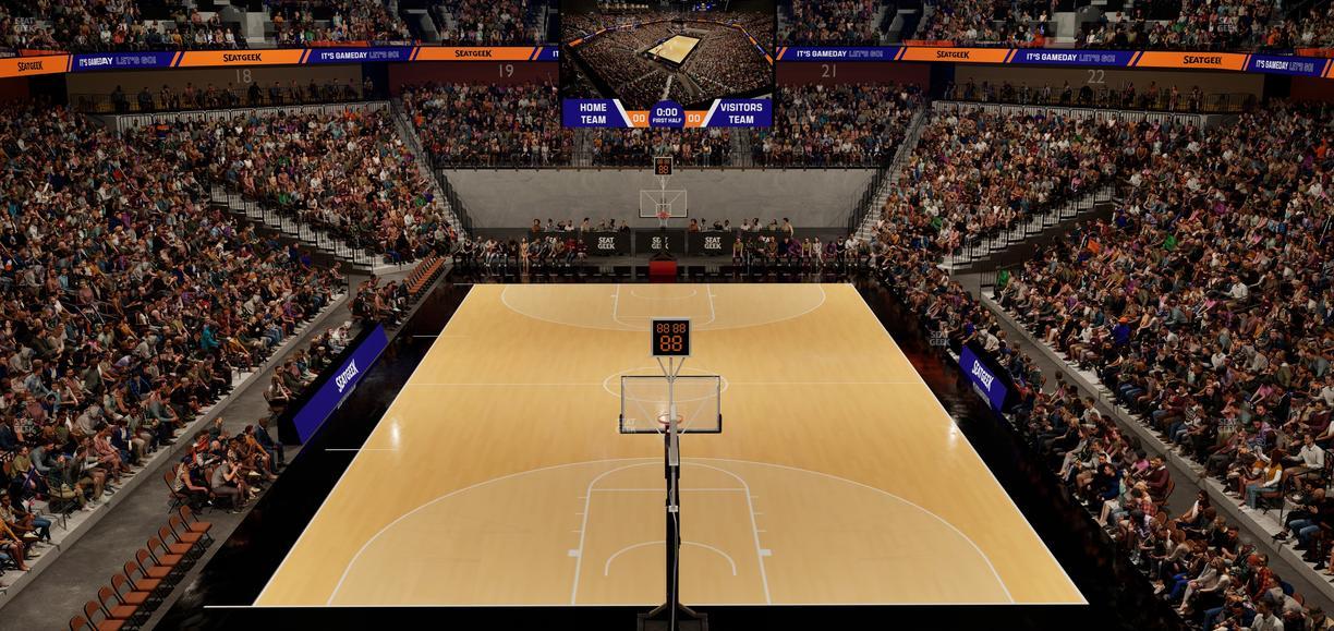 Mohegan Sun Arena - Section 101 Seat View