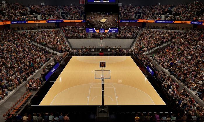 Mohegan Sun Arena - Section 101 Seat View
