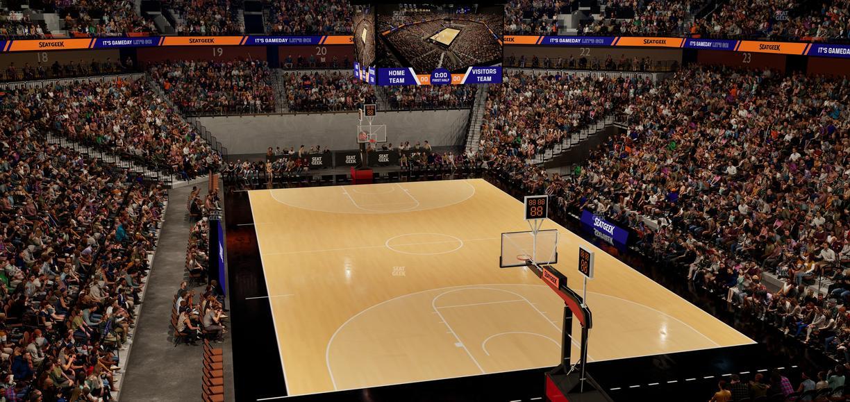 Mohegan Sun Arena - Section 102 Seat View