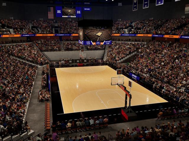 Mohegan Sun Arena - Section 102 Seat View