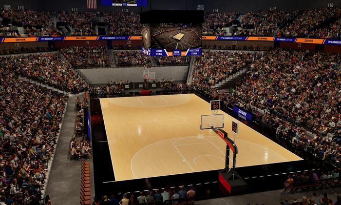 Mohegan Sun Arena - Section 102 Seat View