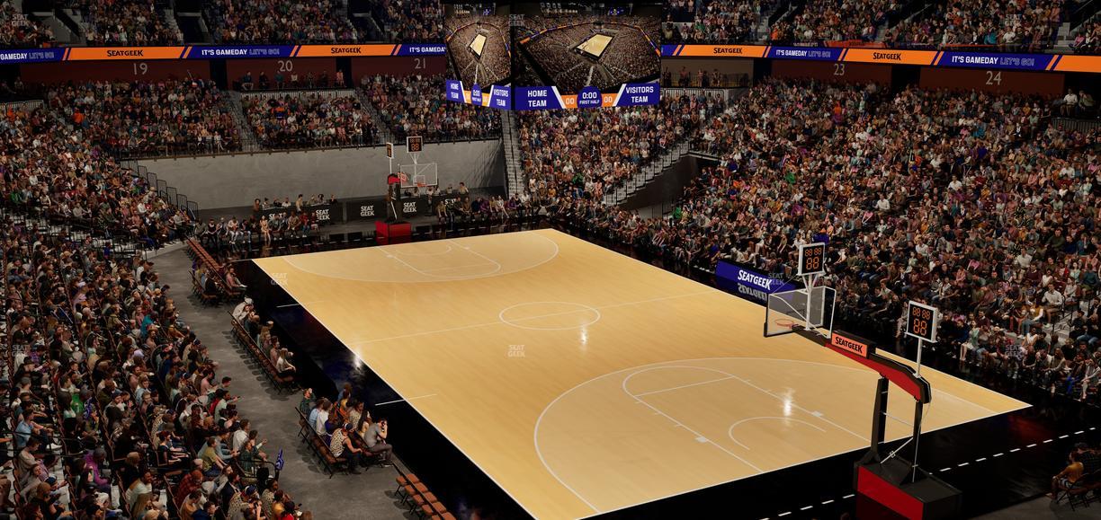 Mohegan Sun Arena - Section 103 Seat View