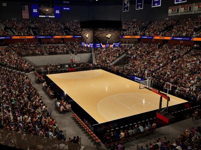 Mohegan Sun Arena - Section 103 Seat View