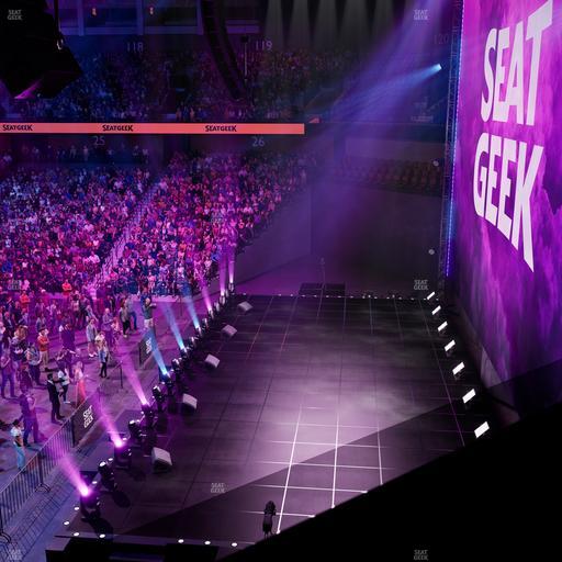 Mohegan Sun Arena - Section 104 Seat View