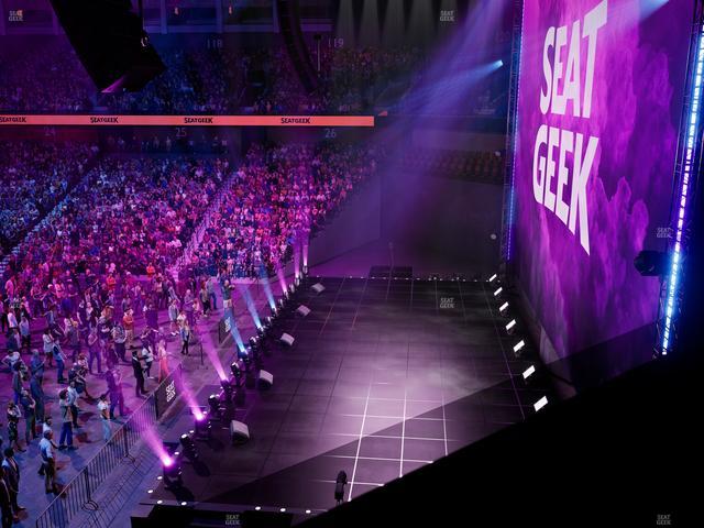 Mohegan Sun Arena - Section 104 Seat View