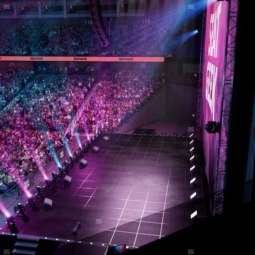 Mohegan Sun Arena - Section 104 Seat View