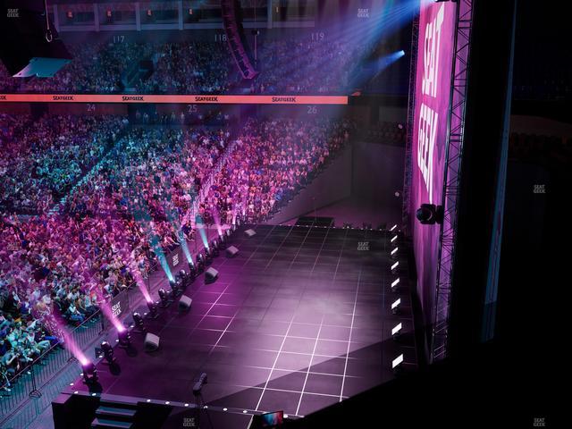 Mohegan Sun Arena - Section 104 Seat View