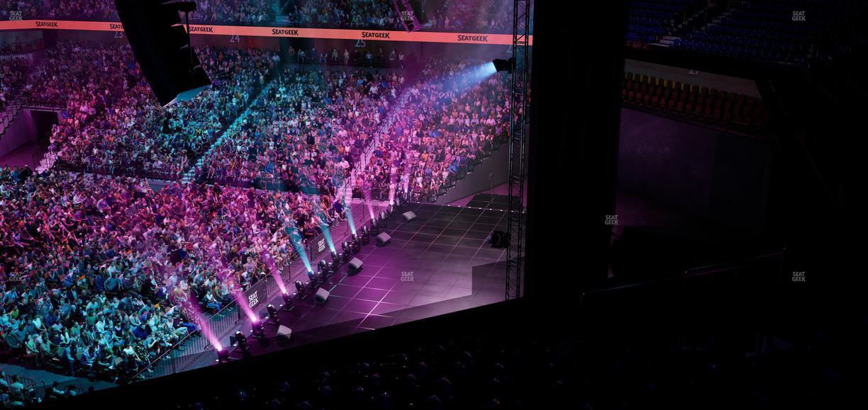 Mohegan Sun Arena - Section 104 Seat View