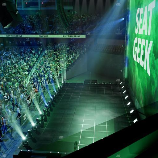Mohegan Sun Arena - Section 104 Seat View