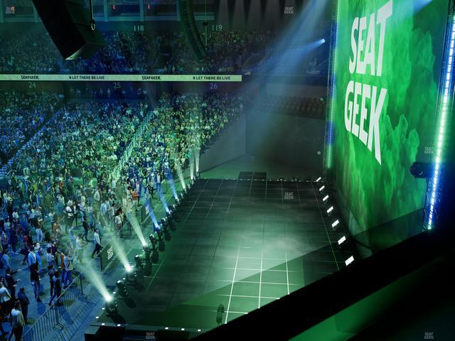 Mohegan Sun Arena - Section 104 Seat View