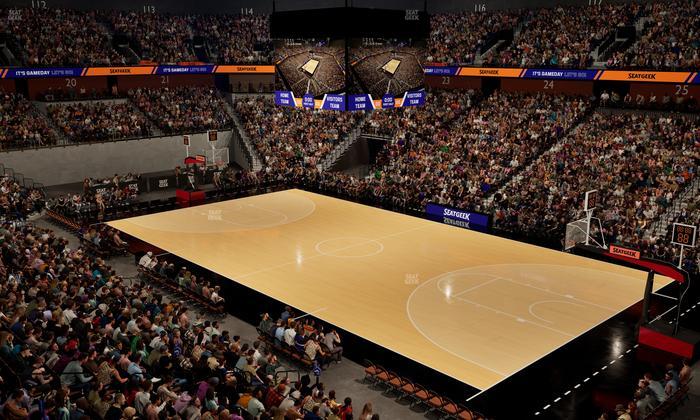 Mohegan Sun Arena - Section 104 Seat View