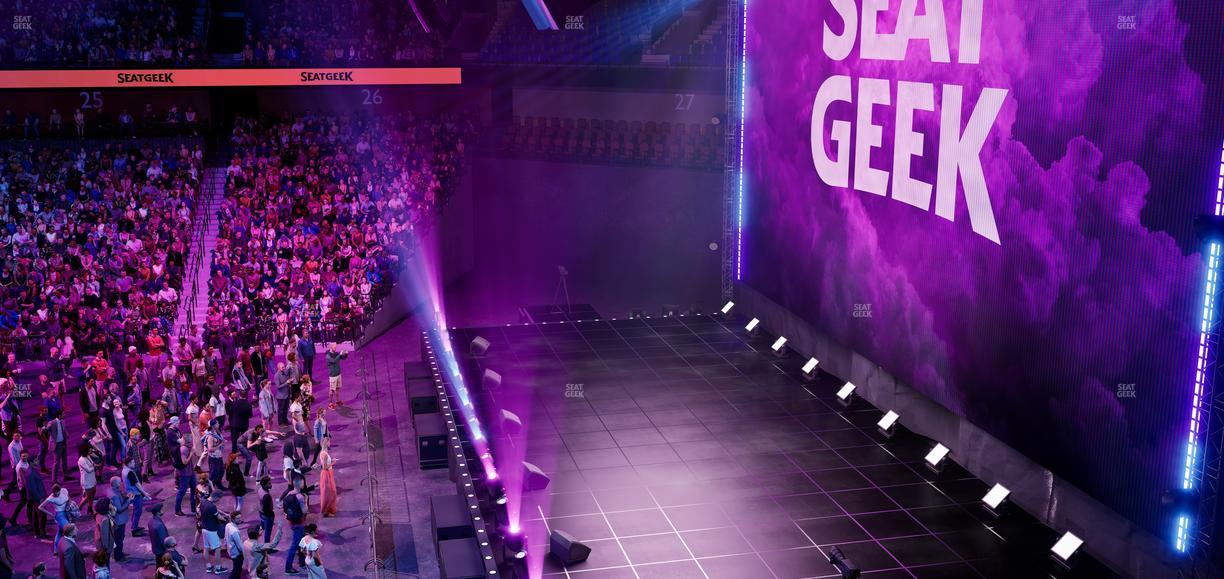 Mohegan Sun Arena - Section 105 Seat View