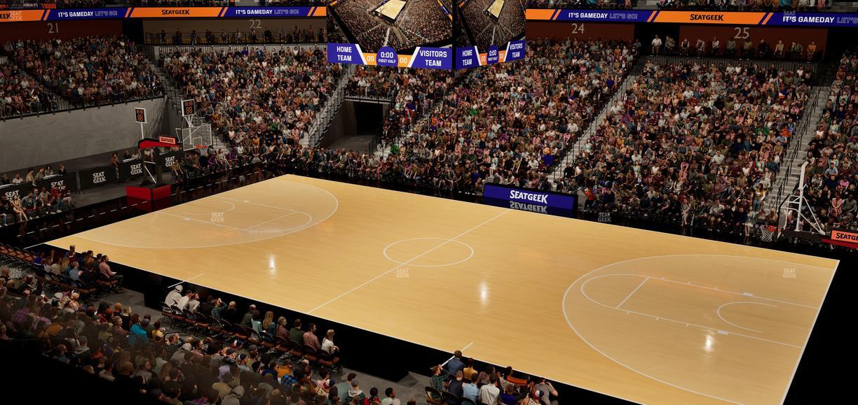 Mohegan Sun Arena - Section 105 Seat View