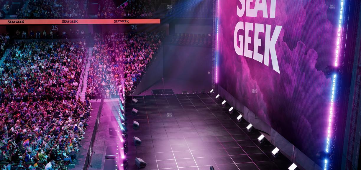 Mohegan Sun Arena - Section 105 Seat View
